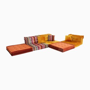 Divano Mah Jong di Hans Hopfer per Roche Bobois, set di 8