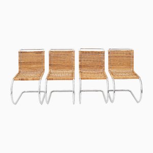 MrR10 Chairs by Mies Van Der Rohe, 1990s, Set of 4