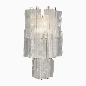 Lámpara de pared de cristal de Murano de Toni Zuccheri para Venini, años 60