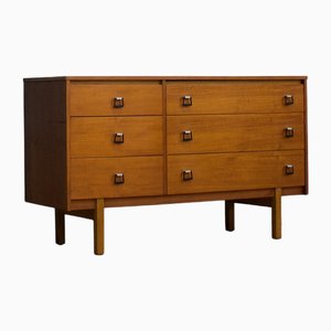 Credenza compatta Mid-Century in teak di Symbol, anni '60