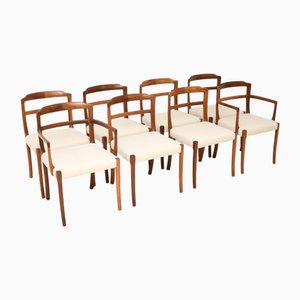 Chaises de Salle à Manger Vintage attribuées à Ole Wanscher, 1960s, Set de 8