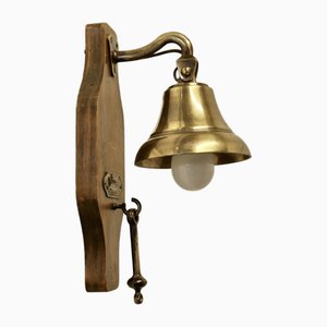 French Brass Door Bell, 1960s
