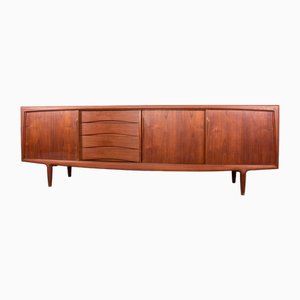 Großes dänisches Teak Sideboard von Axel Christensen für Aco Mobler, 1960er