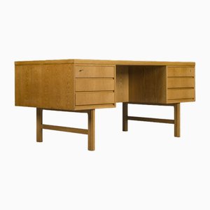 Mod. Bureau 76 Executive en Chêne par Gunni Omann pour Omann Jun, 1960s