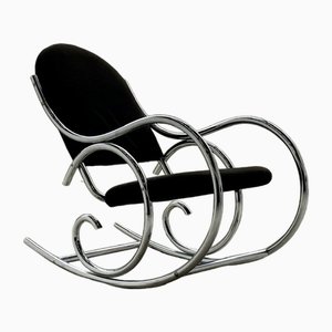 Modern French Sculptural Rocking Chair, 1970s