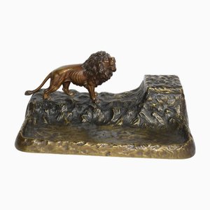 Étagère de Bureau en Bronze, 1910