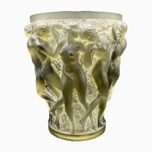 Bacchantes Vase aus Grauem Glas, 1924