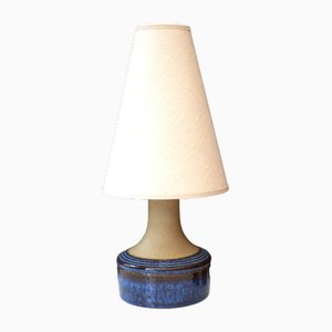 Vintage Danish Pottery Table Lamp from Søholm, 1960s