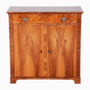 Biedermeier Cabinet in Walnut, Czech, 1840s