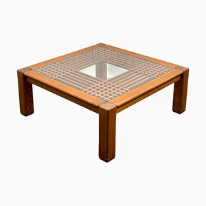 Mesa de centro vintage de Ettore Sottsass para Sant'Ambrogio & De Berti, años 60