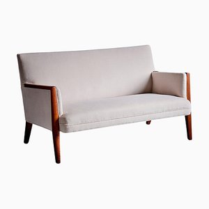 Upholstered Kvadrat Sofa attributed to Jens Risom, 1950s