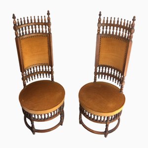 Art & Crafts Chairs, 1890s, Set of 2