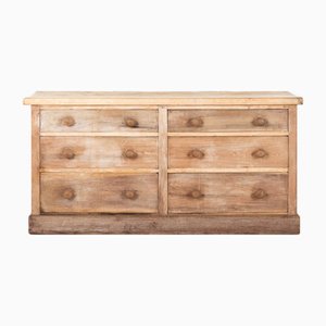 Large Bank in Drawers in Pine