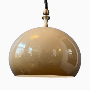 Mid-Century Space Age Acrylic Glass Mushroom Pendant Lamp from Dijkstra