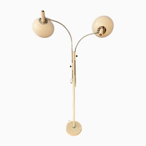 Mid-Century Space Age Mushroom Stehlampe mit doppeltem Bogen von Dijkstra