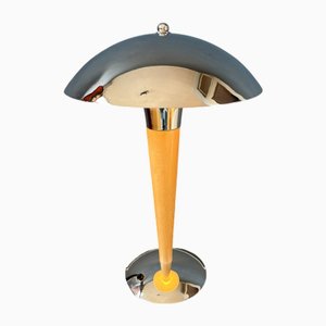 Mid-Century Pilz Tischlampe aus Chrom von Massive