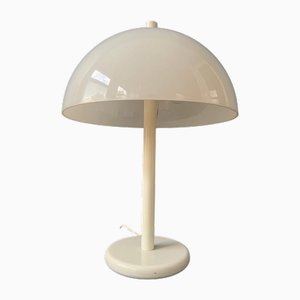 Mid-Century White Mushroom Table Lamp from Dijkstra