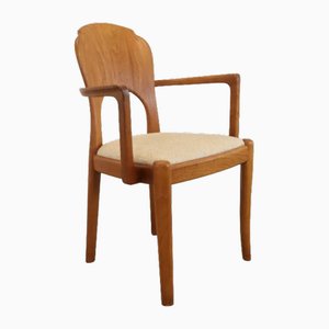 Danish Dining Room Chair with Backrest