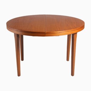 Ausziehbarer Midcentury Esstisch aus Teak, 1970er