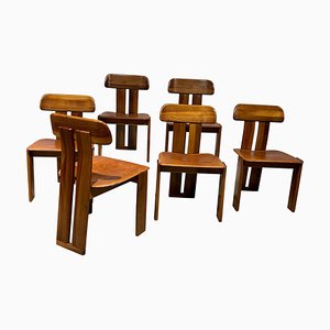 Sapporo Chairs by Mario Marenco for Mobilgirgi, 1960s, Set of 6