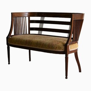 Edwardianisches Sofa aus Mahagoni