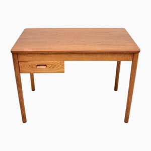 Bureau Vintage en Teck et Chêne, Danemark, 1960