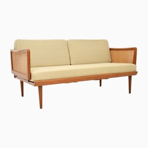 Divano letto vintage in teak di Peter Hvidt e Orla Mølgaard-Nielsen per France & Søn / France & Daverkosen, Danimarca, 1960