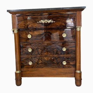 Antique Empire Chest of Drawers in Mahogany