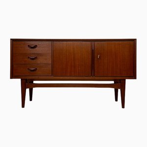 Credenza piccola vintage in teak, Scandinavia, anni '60