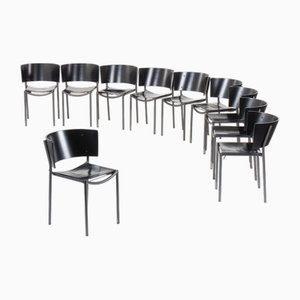 Chaises Lila Hunter Vintage par Philippe Starck, 1988, Set de 10