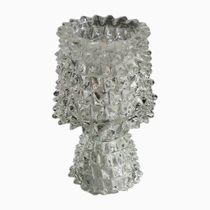 Lámpara de mesa Art Déco de cristal de Murano de Barovier & Toso, años 40