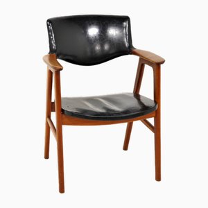 Fauteuil Scandinave en Teck par Erik Kirkegaard pour Høng Stolefabrik, 1960s