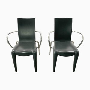 Sedia Louis XX vintage di Philippe Starck per Vitra, anni '90, set di 2