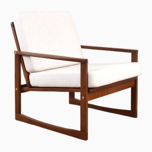 Poltrona Mid-Century in teak, Danimarca, anni '60