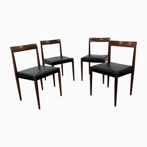 Mid-Century Dining Chairs from Lübke, 1960s, Set of 4