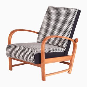 Poltrona Art Deco in noce attribuita a Thonet, Germania, anni '30