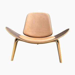 Chaise Shell CH07 par Hans J. Wegner pour Carl Hansen & Son, 1990s