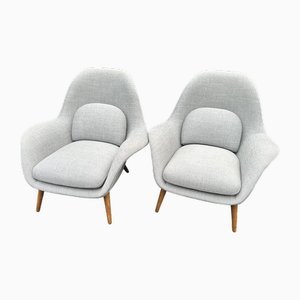 Swoon Chairs by Space Copenhagen for Fredericia, 2015, Set of 2