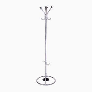 Bauhaus Coat Rack in Chrome attributed to Robert Slezák, 1930s