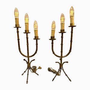 Vintage Candleholders, 1950, Set of 2