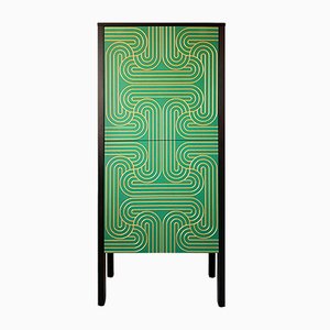 Tall Emerald Loop Cabinet by Nell Beale for Coucou Manou
