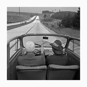 In viaggio attraverso l'Austria in Opel, 1930, fotografia