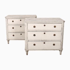 Commodes Peintes, Suède, Set de 2