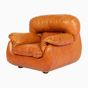 Italian Modern Lounge Armchair from Arcangelo Rossi, 1970s