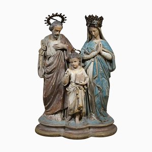 Sculpture Religieuse en Plâtre