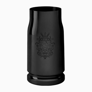 Schwarze Nowhere Vase von Studio Job