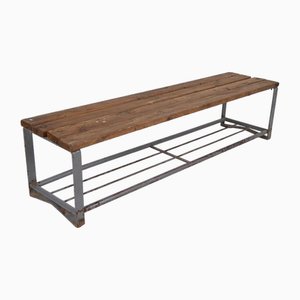 Vintage Industrial Style Bench, 1950