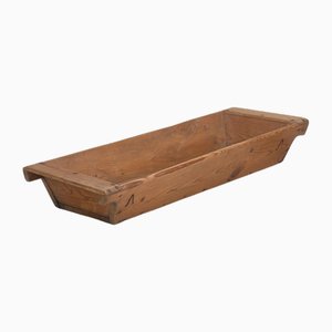 Antique Wooden Tray Kneading Bowl Artesa, 1850