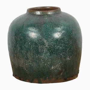 Antique Vase in Emerald Green, 1820