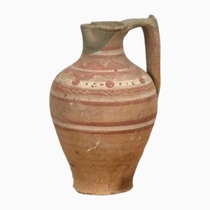 Vase Style Wabi Sabi Antique en Céramique, 1900